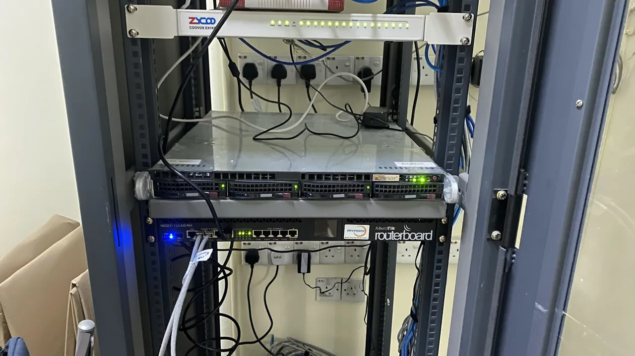 Cybergate IT support engineer serving a business in Melaka