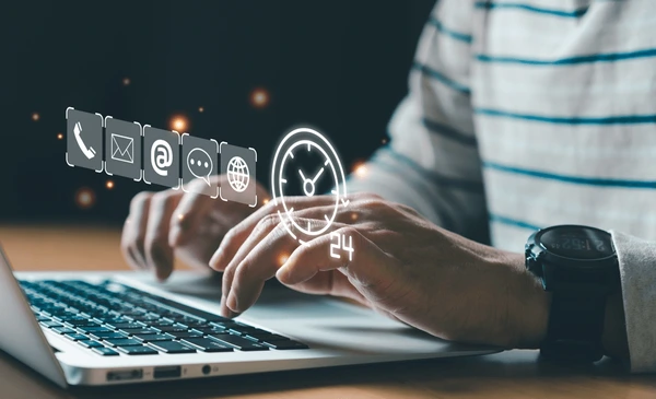 Remote desktop support session resolving software issue for Malaysian SME